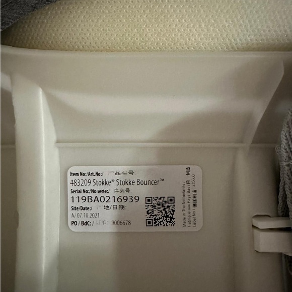 STOKKE Steps™ Bouncer (White Frame) - Picture 10 of 10